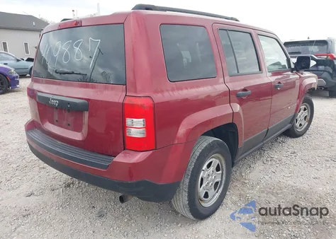 2015 Jeep Patriot Sport из США, поврежденный, VIN 1C4NJPBA5FD409887